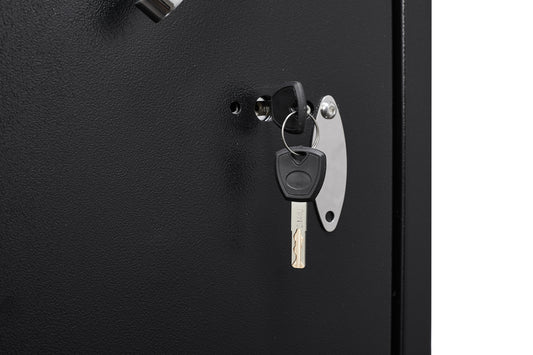 Biometric Fingerprint Gun Safe Quick Access Electronic Firearm Storage Steel Security Cabinet for 4-5 rifles