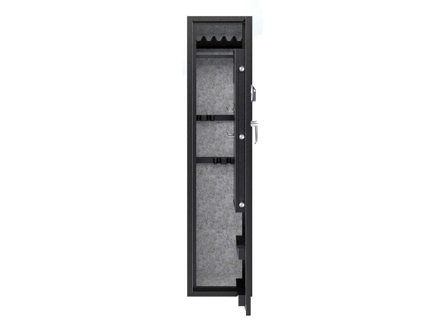 Biometric Fingerprint Gun Safe Quick Access Electronic Firearm Storage Steel Security Cabinet for 4-5 rifles