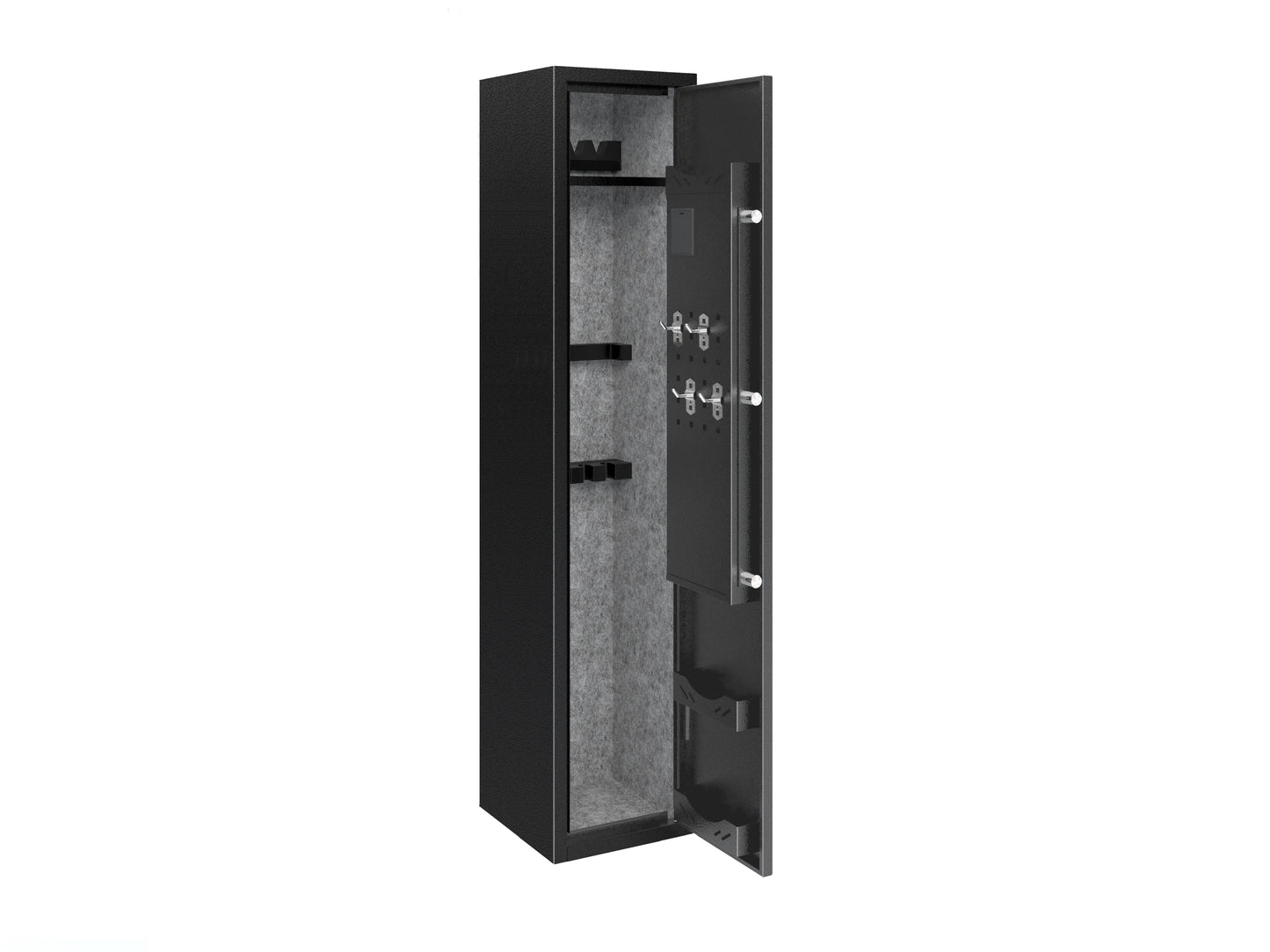 Biometric Fingerprint Gun Safe Quick Access Electronic Firearm Storage Steel Security Cabinet for 4-5 rifles